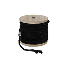 black jute rope
