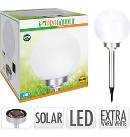 Koopman Solar Light Ball 20Cm Ww Led