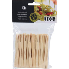 Koopman Cocktail Sticks Bamboo 100Pcs