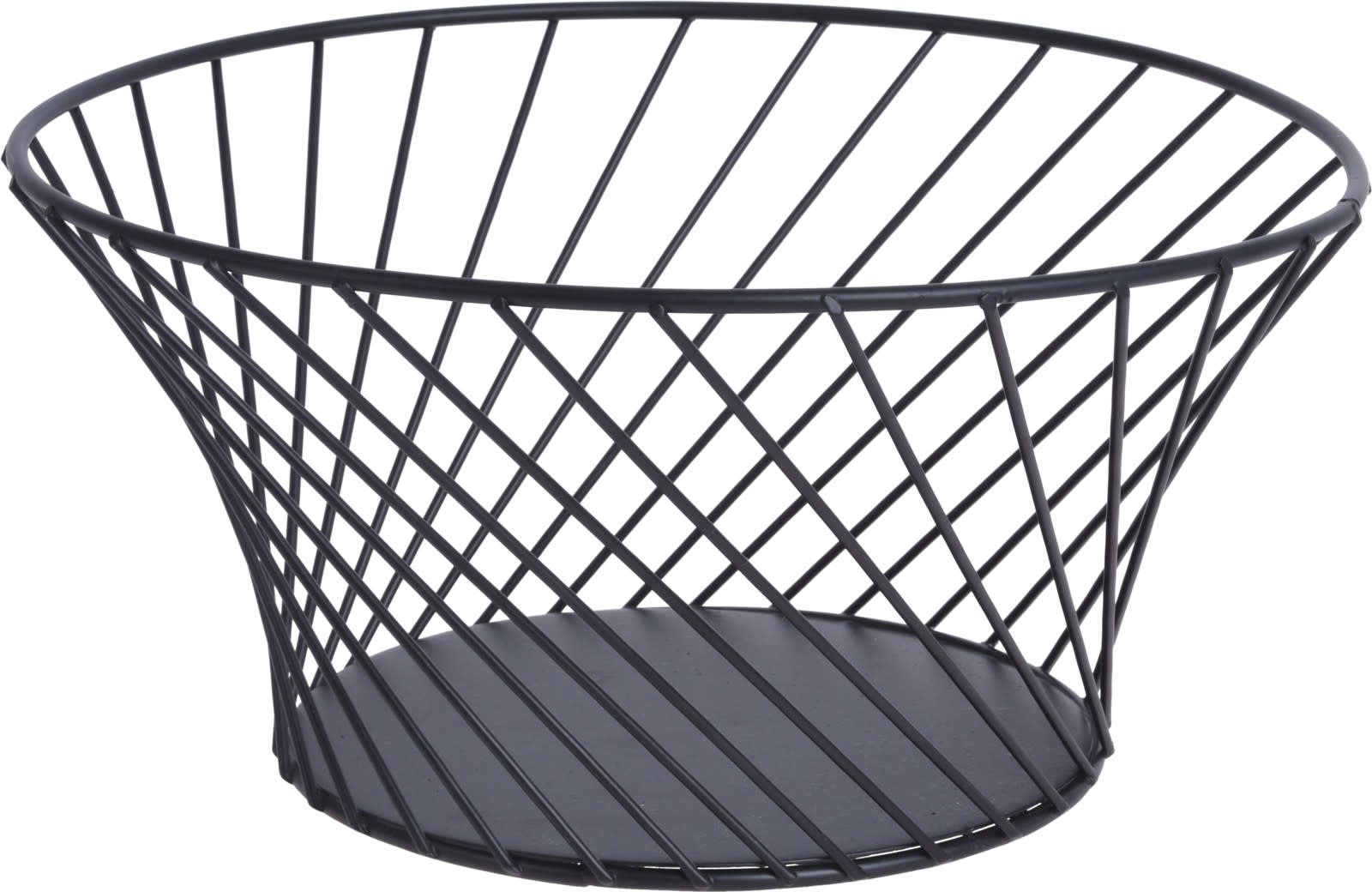 Koopman Fruit Basket Metal - Black