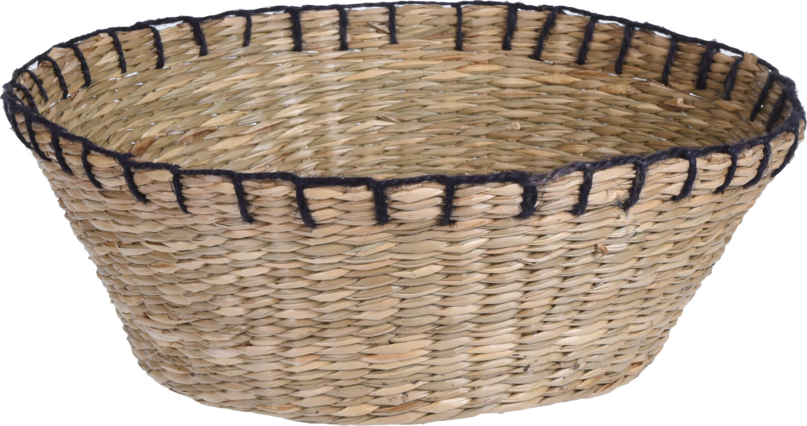 Koopman Basket Round With Black Top