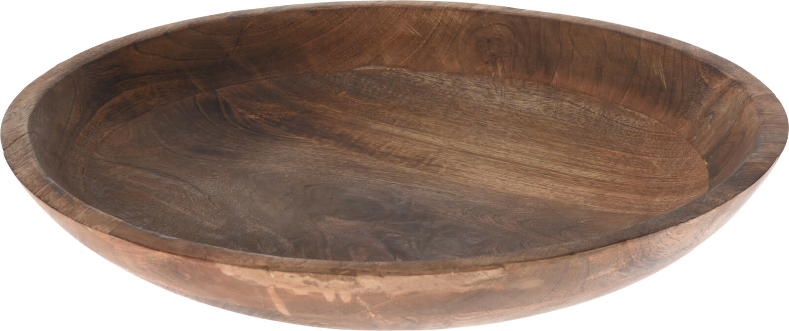 Koopman Bowl Mango Wood 40X7Cm