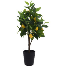 Koopman Artificial - Lemon Tree In Pot 70Cm