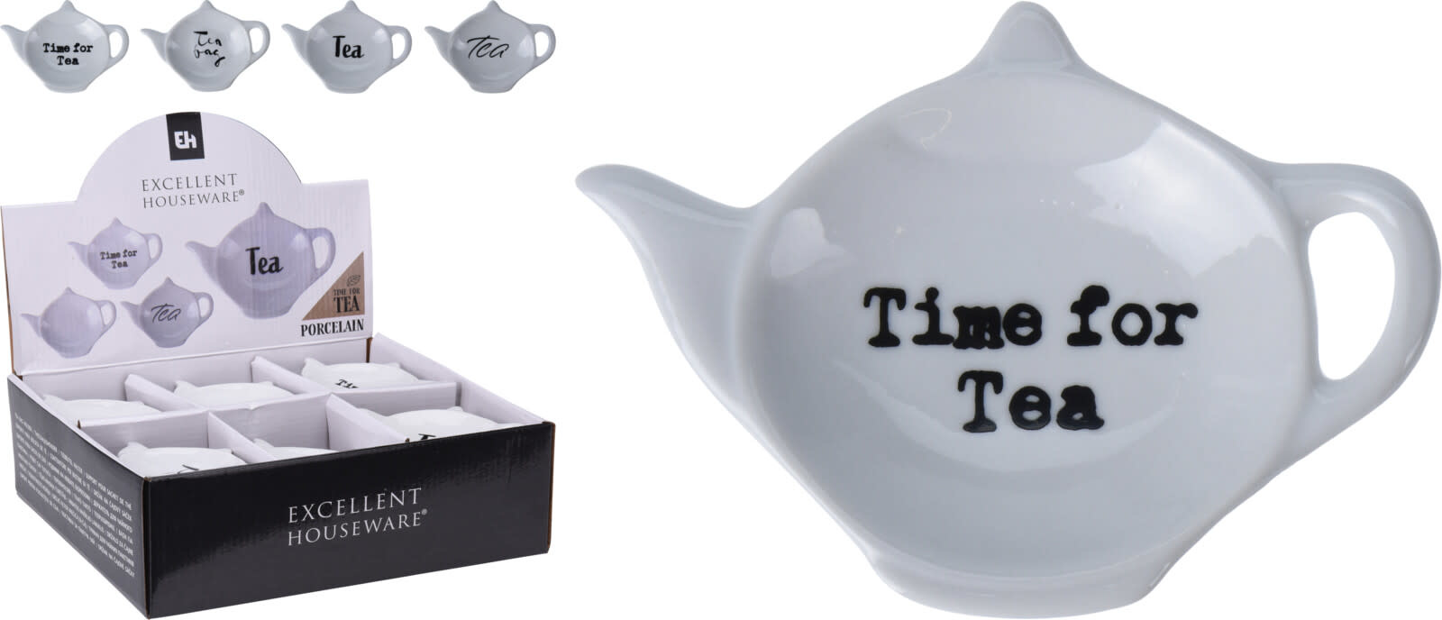 Koopman Tea Bag Holder Porcelain