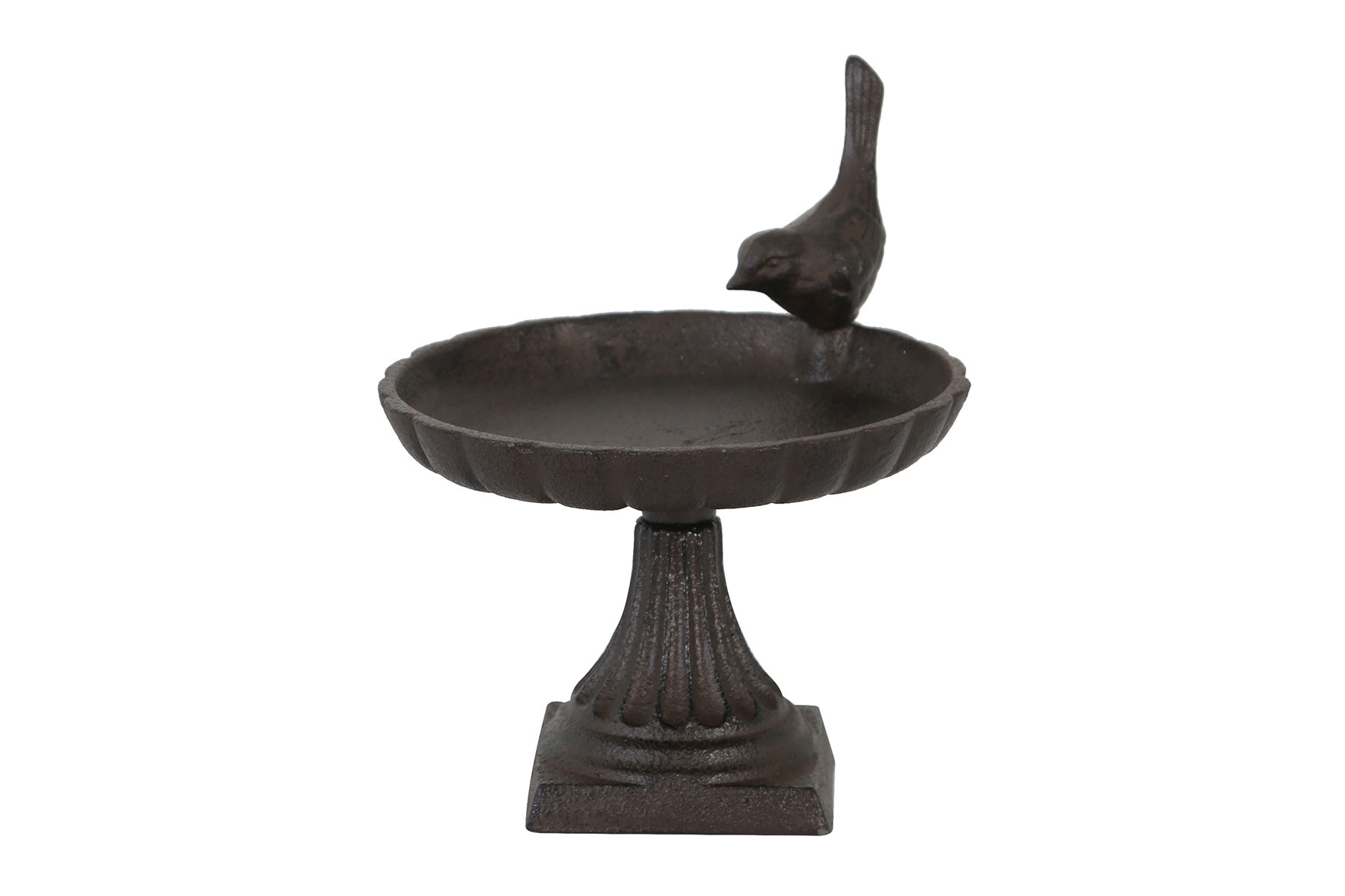 Dijk Bird Feeder Cast Iron - Dark Brown