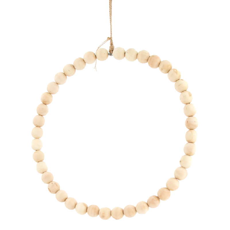 Dijk Hanger Circle Wooden Beads