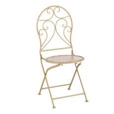 Mica Yentl Chair - Yellow - l40xw40xh92cm