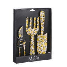 Mica Garden Tools - Yellow - 3 pieces