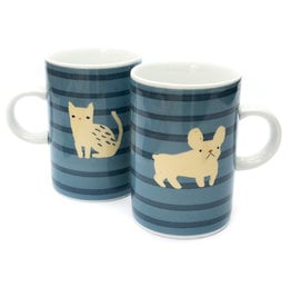 Danica Mug - Frenchie and Cat