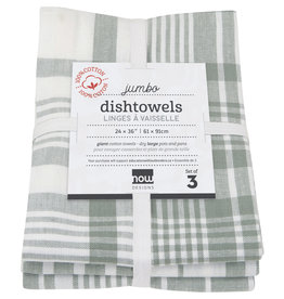Tea Towel - set of 3 Jumbo London Gray