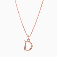 Hillberg & Berk H&B - Letter Necklace D