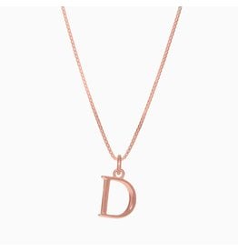 Hillberg & Berk H&B - Letter Necklace D