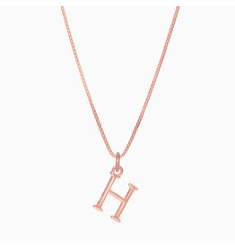 Hillberg & Berk H&B - Letter Necklace H