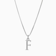 Hillberg & Berk H&B - Letter Necklace F