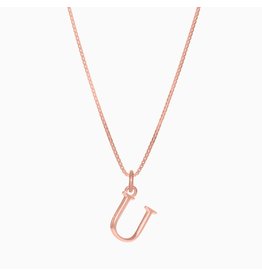 Hillberg & Berk H&B Letter Necklace U