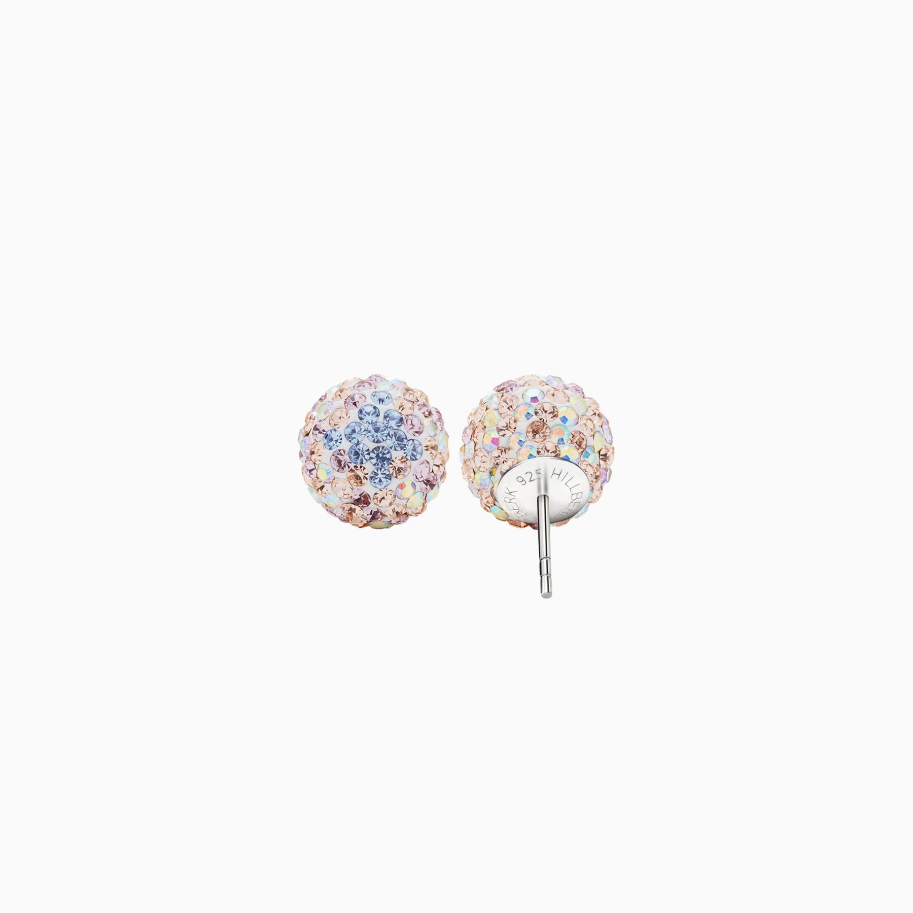 Hillberg & Berk H&B - Sparkle Ball Stud Earrings Ethereal