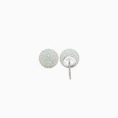 Hillberg & Berk H&B - Sparkle Ball Stud Earrings Opal