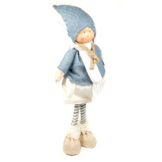 house of seasons Blue Figurines in Boots - l15xw10xh52cm