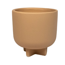 Dijk Vase Terra Cotta 14.5x14.5cm - Sand