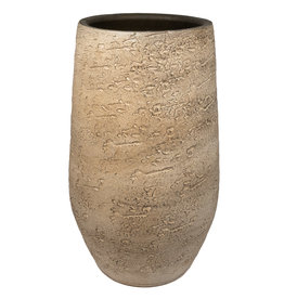 Fabian Vase Round Light Brown