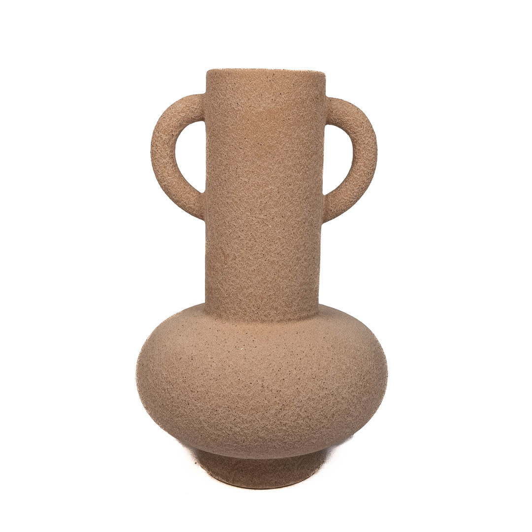 Mica Sebas Vase Terra - h22xd13cm