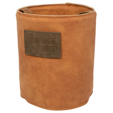 Dijk Planter Leather with Strap - Artificial