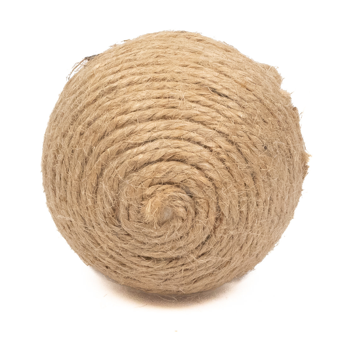 Jute Ornament Ball - Brown  - d8cm