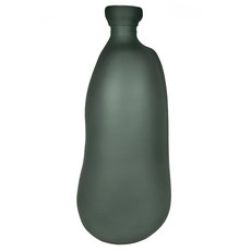 Mica Free Form Vase Recycled Glass - Tall -Green - h51xd22cm