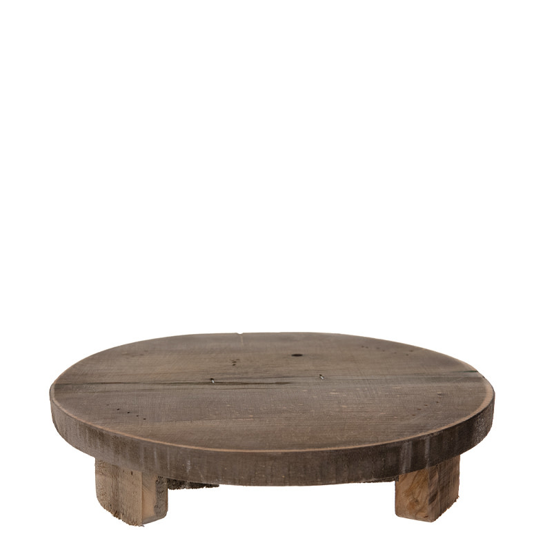 Dijk Tray with Feet Historic Wood