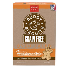Buddy Biscuits BB GF Oven Baked Crunchy Peanut Butter 14 oz