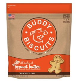Buddy Biscuits BB Oven-Baked Crunchy Treats Peanut Butter 3.5 lb