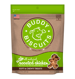 Buddy Biscuits BB Soft & Chewy Treats Roasted Chicken 6oz