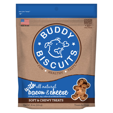 Buddy Biscuits BB Soft & Chewy Treats Bac&Cheese 6 oz