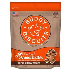 Buddy Biscuits BB Soft & Chewy Treats Peanut Butter 6oz