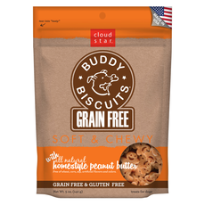 Buddy Biscuits BB GF Soft & Chewy Treat Peanut Butter 5 oz