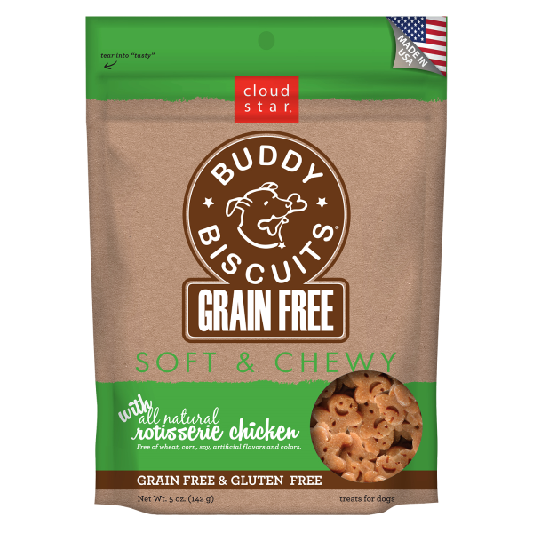 Buddy Biscuits BB GF Soft & Chewy Treat Roasted Chicken 5 oz