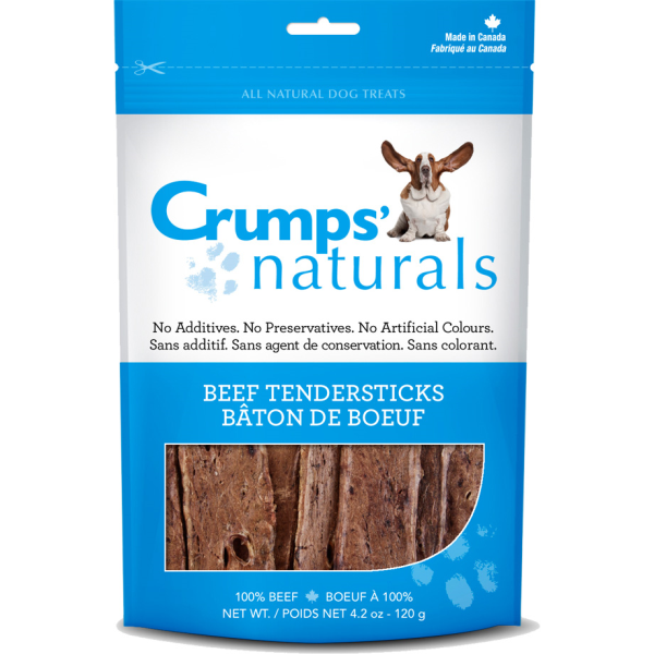 Crumps Naturals Dog Beef Tendersticks 4.2 oz