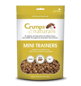 Crumps Naturals Dog Mini Trainers Freeze Dried Beef 1.8 oz