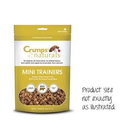 Crumps Naturals Dog Mini Trainers Freeze Dried Beef 3.7 oz
