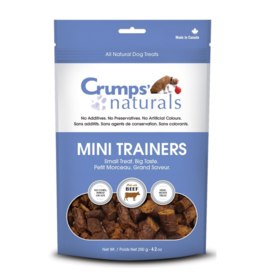 Crumps Naturals Dog Mini Trainers Semi-moist Beef 4.2 oz