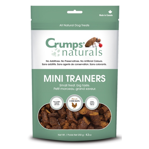 Crumps Naturals Dog Mini Trainers Semi-moist Chicken 4.2 oz