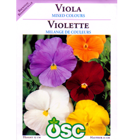 Mixed Colours Viola Seeds 6660