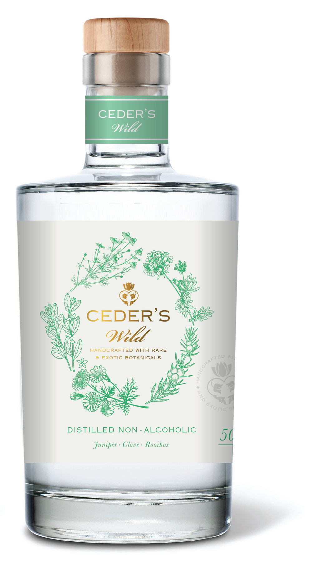 Ceder's Ceder's - Distilled Non-Alcoholic Spirit Wild  - Juniper , Clove & Rooibos - single