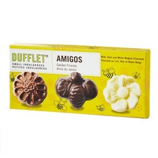 Dufflet Amigos - Garden Friends - Milk, White & Dark Chocolate