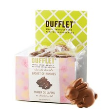 Dufflet Dufflet - Basket of Bunnies - Milk Chocolate Bunny single