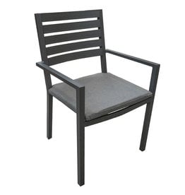 Mayfair Patio Dining Chair - Gunmetal