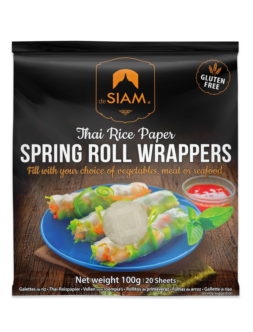 Desiam DeSiam - Spring Roll Wrappers