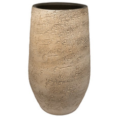 Fabian Vase Round Light Brown