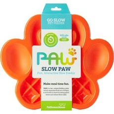 Pet Dream House PAW Slow Feeder Orange