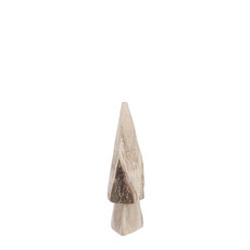 Wooden Decoration X-mas Tree - Light Brown